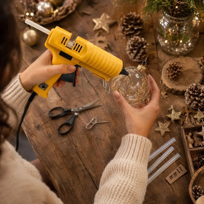Pistolet à colle pour le verre