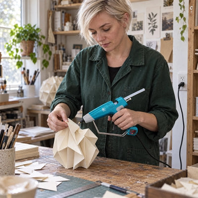 Pistolet à colle pour les travaux en papier 