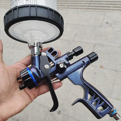 Pistolet peinture ensemble bleu de 1.3mm