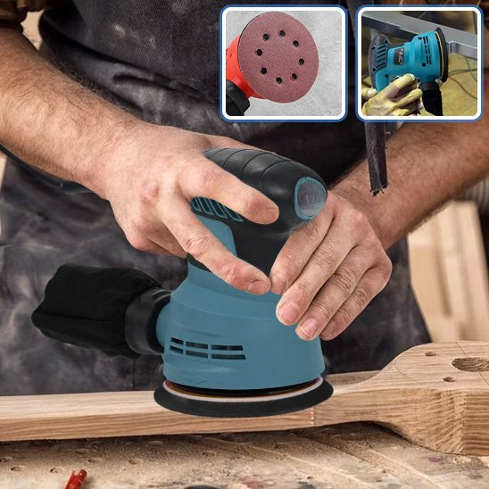 Ponceuse | Ergonomique Haute Performance - Kit du bricoleur