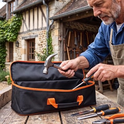 SAC A OUTILS à grand espace