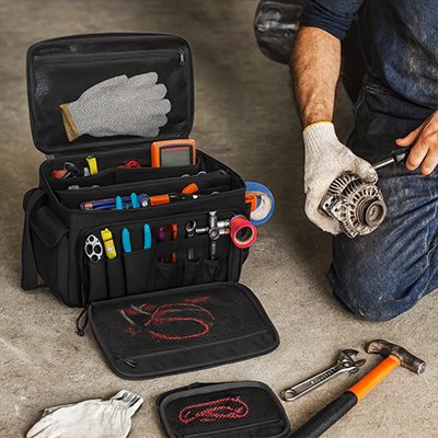 Sac a outils base antidérapante 
