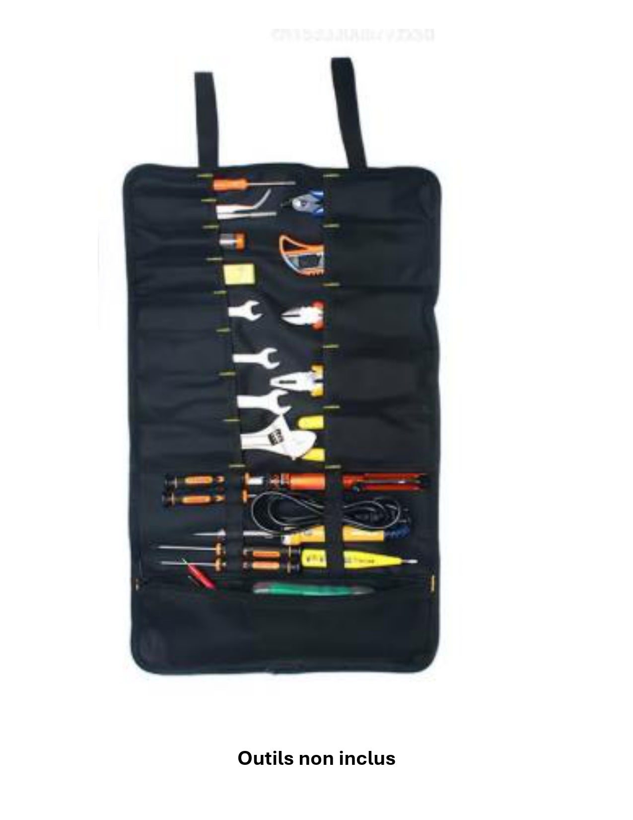 sac a outils noir pliable 