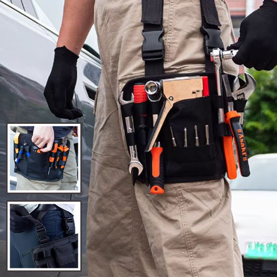 Sac a outils porter à la taille 