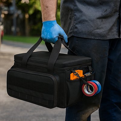 Sac a outils robuste en tissus
