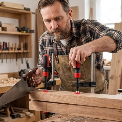 Serre joint forme F pour bricolage 