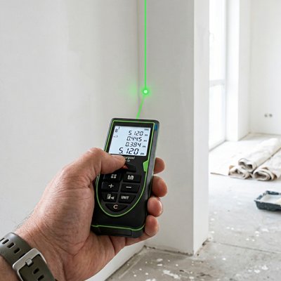 Télémètre laser de ligne vert 