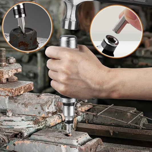 tournevis a frapper metal rouille