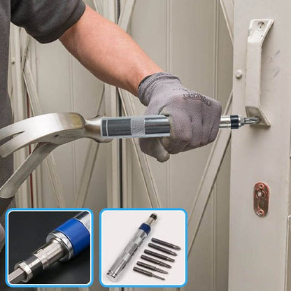 Tournevis a frapper pour visser metal