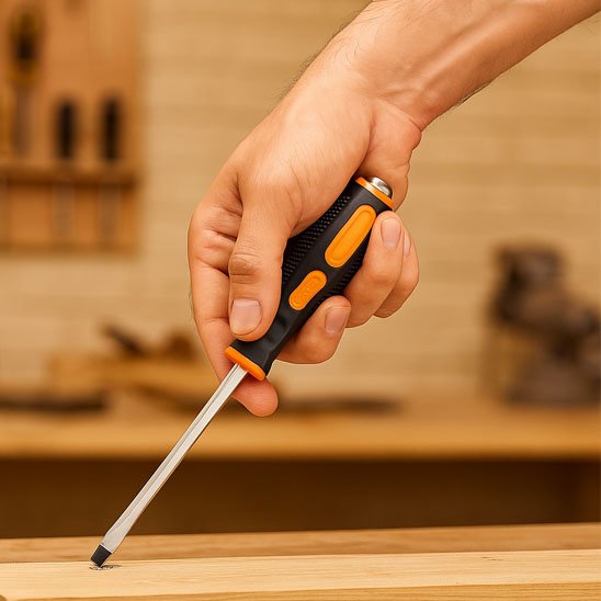 Tournevis a frapper à tête plate 315 mm