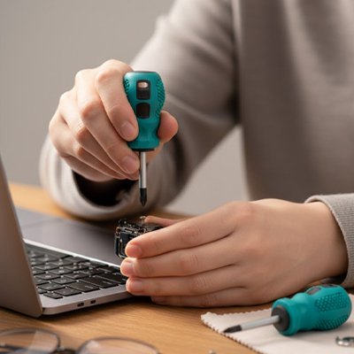 Tournevis court et precis 