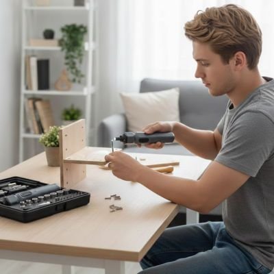 Tournevis électrique 27 pieces pour meuble 