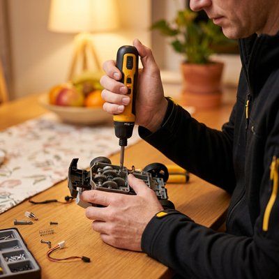 Tournevis electrique pour réparation des jouets 
