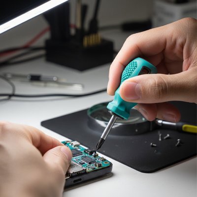 Tournevis pour composante electronique 